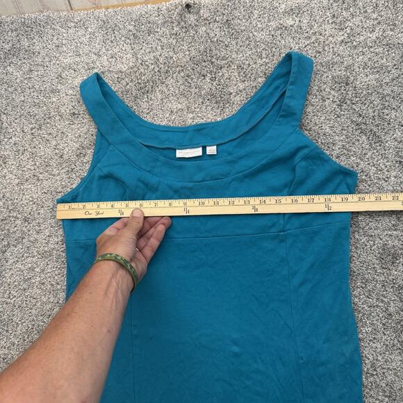 New York & Company Dress XL Sleeveless Tank Layering Y2K Revival Office Chic - Picture 3 of 9